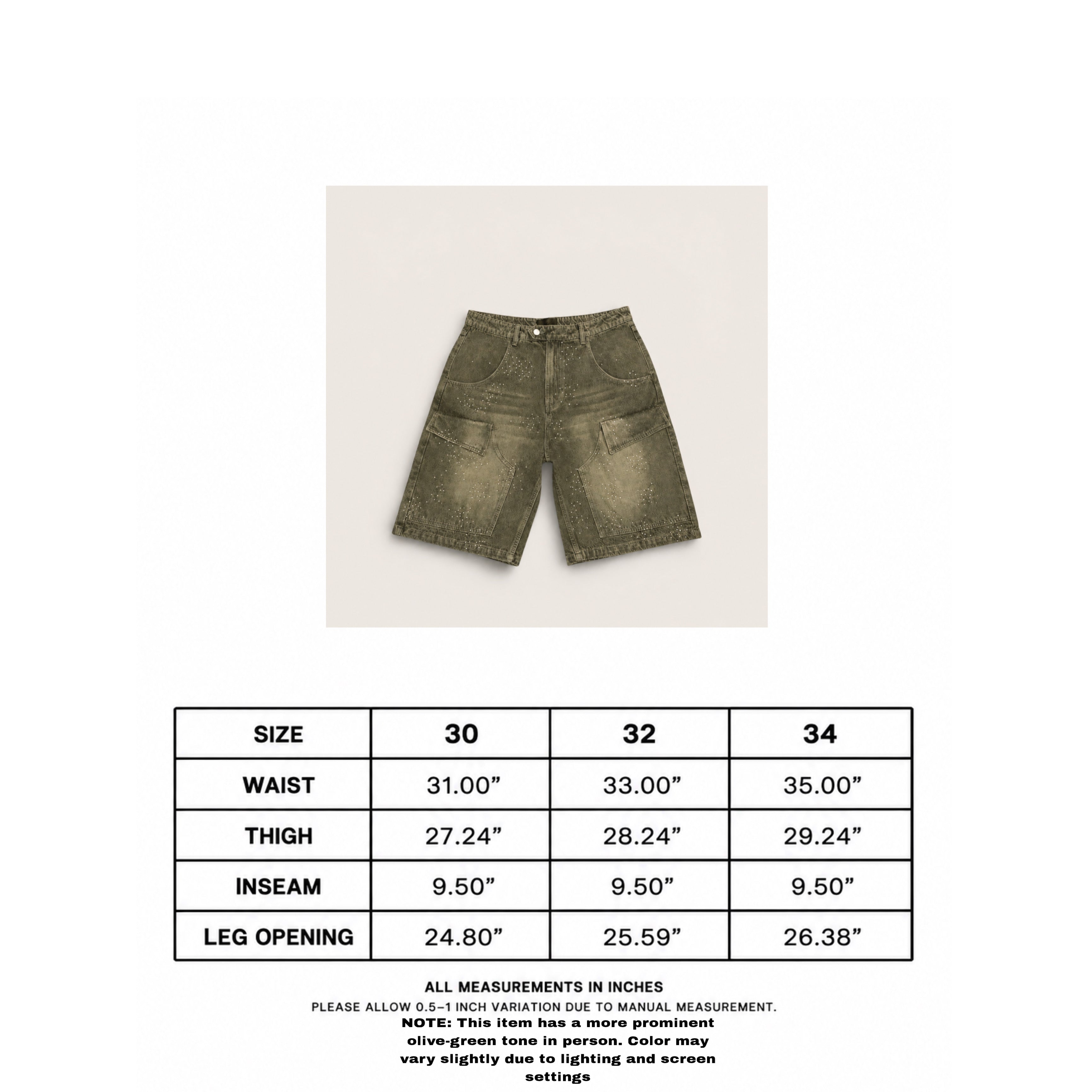 Archived jorts [ash olive]